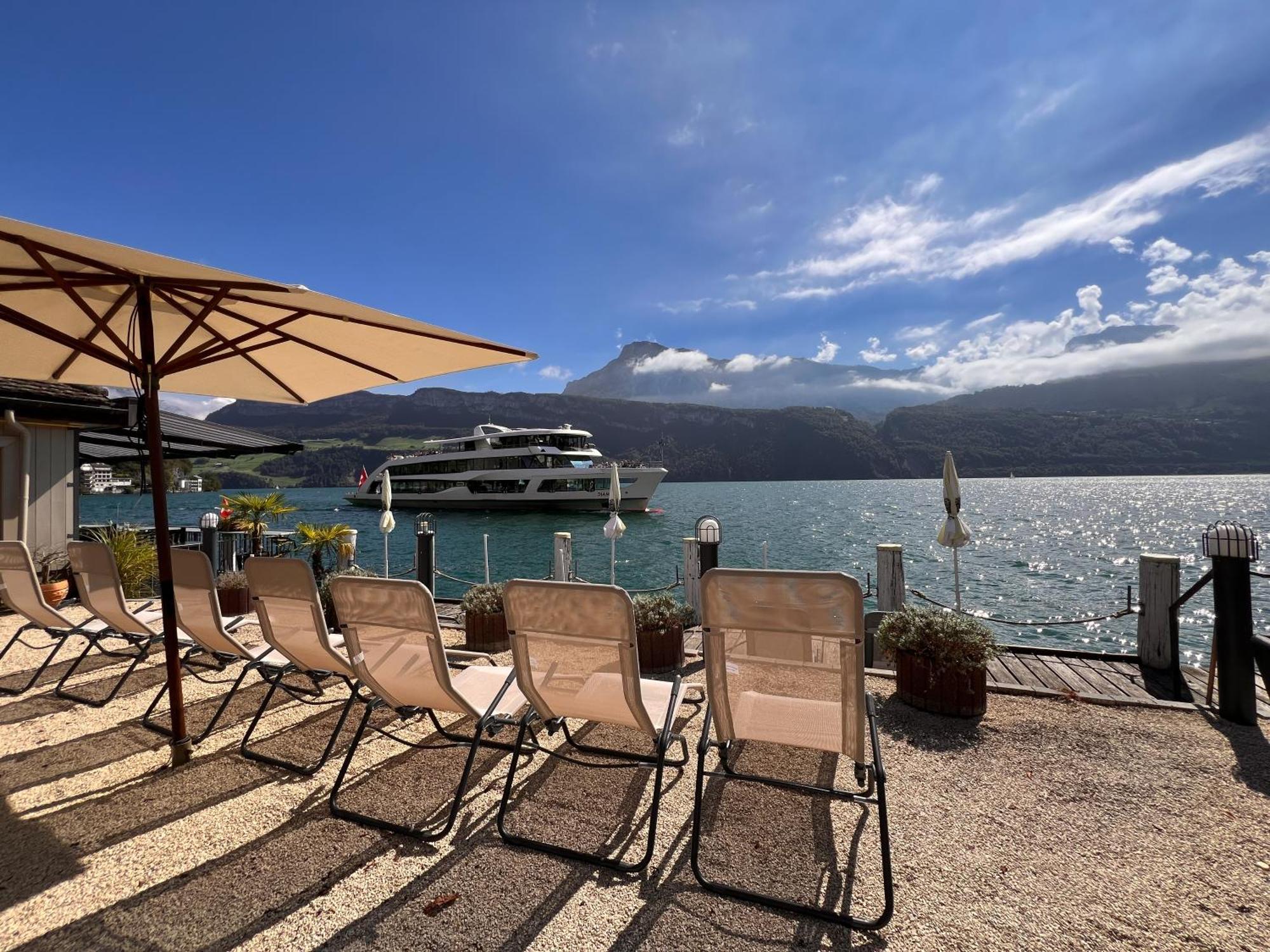 Seehotel Riviera At Lake Lucerne Gersau Eksteriør billede
